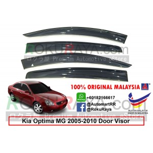 Kia Optima MG (2nd Gen) 2005-2010 AG Door Visor Air Press Wind Deflector (Big 12cm Width)